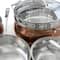 Oster Carabello Copper 9 Piece Stainless Steel Cookware Combo Set